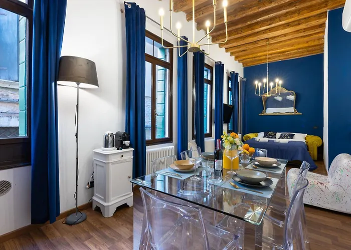 Blue Venetian House
