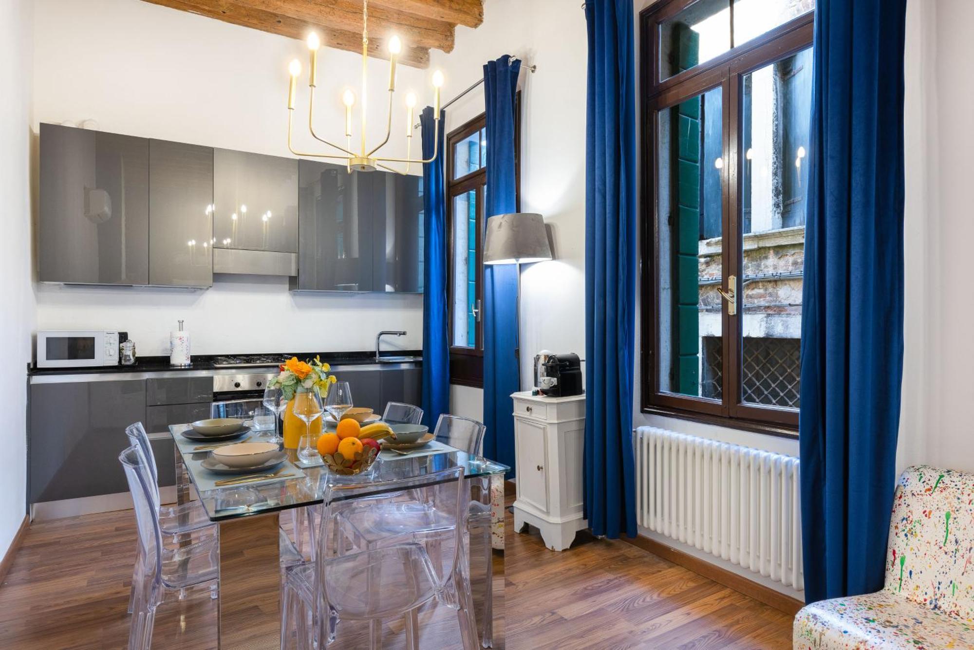 Blue Venetian House